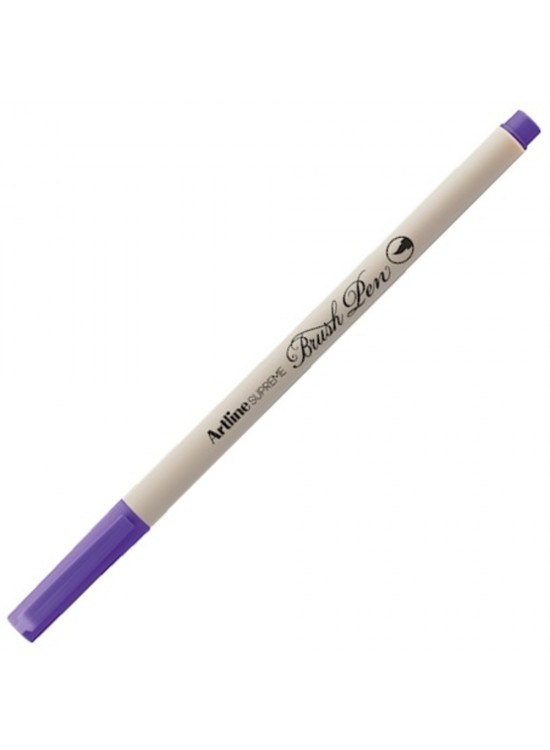 Artline Supreme Brush Uçlu Kalem Fosforlu Mor EPFS-F (1 Adet)