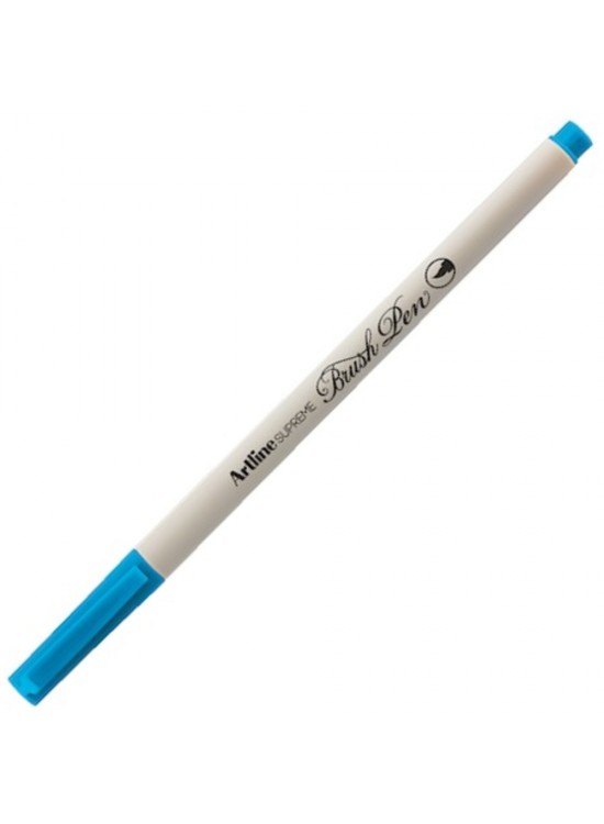 Artline Supreme Brush Uçlu Kalem Gök Mavisi EPFS-F (1 Adet)