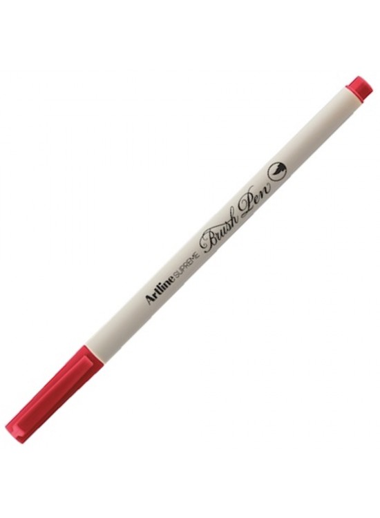 Artline Supreme Brush Uçlu Kalem Kırmızı EPFS-F (1 Adet)
