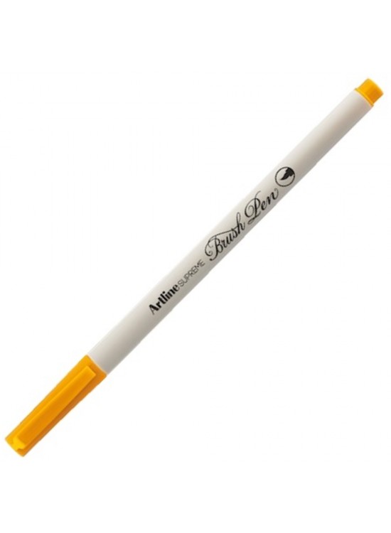 Artline Supreme Brush Uçlu Kalem Sarı EPFS-F (1 Adet)