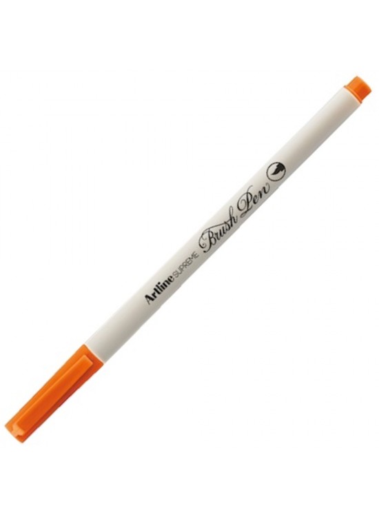 Artline Supreme Brush Uçlu Kalem Turuncu EPFS-F (1 Adet)