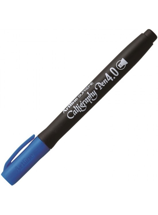 Artline Supreme Calligraphy Pen 4.0 Uç:4,0 MM Mavi (1 Adet) Artline Supreme Calligraphy Pen 4.0 Uç:4,0 MM Mavi (1 Adet)