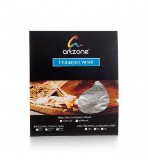 Artzone Gümüş Varak 14x14cm 25yp