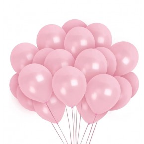 As Balon 12" İç Mekan Helyum 100 Lü Pembe