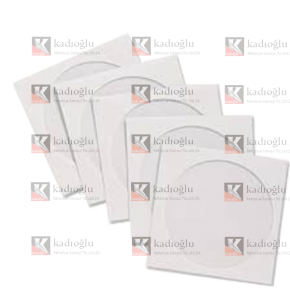 Asil Doğan CD Zarfı Pencereli 12.5x12.5 80 gr Beyaz (1 Adet)