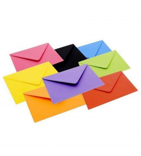 Asil Doğan Davetiye Zarfı 5 Renk Karışık 130x180 80 gr AS-5204 (1 Adet)