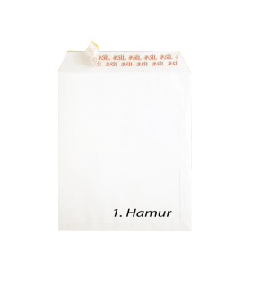 Asil Doğan Torba Zarf Extra Silikonlu 30x40 110 gr Beyaz (1 Adet)