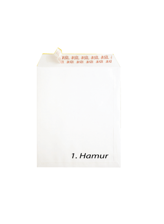 Asil Doğan Torba Zarf Extra Silikonlu 30x40 110 gr Beyaz (1 Adet)