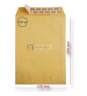 Asil Doğan Torba Zarf Formula Silikonlu 17x25 100 gr (1 Adet)