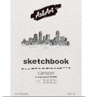Asilart Sketchbook 160gr A4 Pr Eskiz Aydınger 25Yp