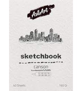 Asilart Sketchbook Esquisse A3 160gr 25yp Beyaz