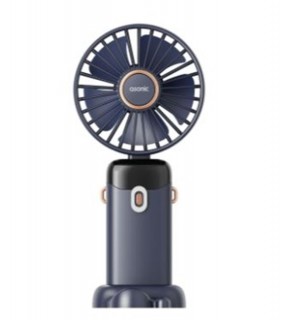 Asonic AFN28 Lacivert 500mAh 3 Kademe Dijital Göstergeli Katlanabilir Mini USB Fan