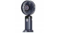 Asonic AFN28 Lacivert 500mAh 3 Kademe Dijital Göstergeli Katlanabilir Mini USB Fan