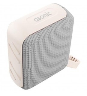 Asonic AS-03 Bej USB-TF-TWS-Bluetooth Destekli 5W 1200mAh Type-C Speaker