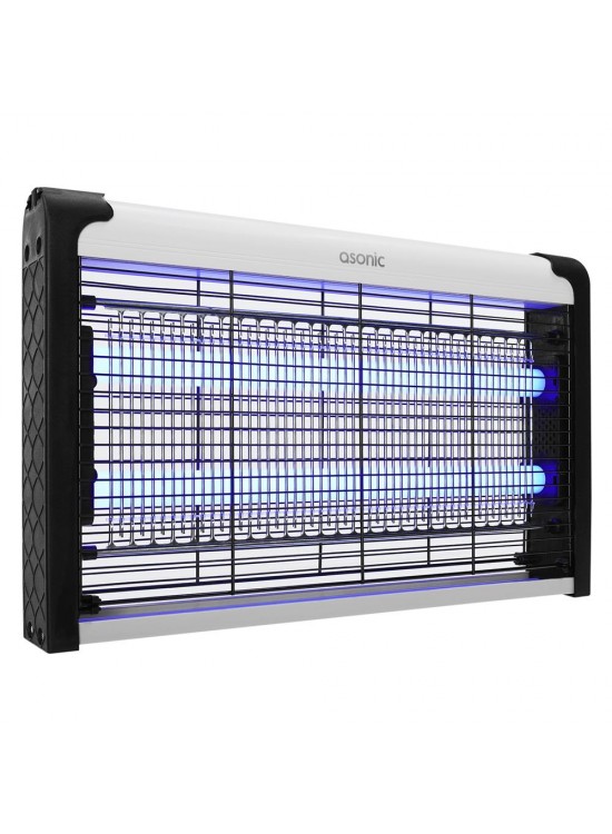 Asonic AS-A29 Siyah Büyük Boy 6W+ 2000V Zincir Askısılı İki Ledli Sinek Öldürücü