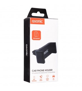 Asonic AS-H01 Universal Ayarlanabilir Siyah Araç Telefon Tutucu