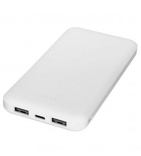 Asonic AS-P10 10000mAh Micro+Type-C+USB Beyaz Taşınabilir Pil Şarj Cihazı Powerbank
