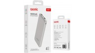 Asonic AS-P10 10000mAh Micro+Type-C+USB Beyaz Taşınabilir Pil Şarj Cihazı Powerbank Asonic AS-P10 10000mAh Micro+Type-C+USB Beyaz Taşınabilir Pil Şarj Cihazı Powerbank