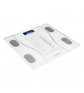 Asonic BS260 Beyaz 2-AAA Pil Dijital Bluetooth Baskül (Sensör-Temperli Cam-Otomatik Sıfırlama)