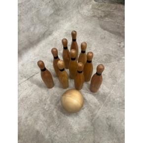 Assa Spor Ahşap Bowling Seti Akt-057