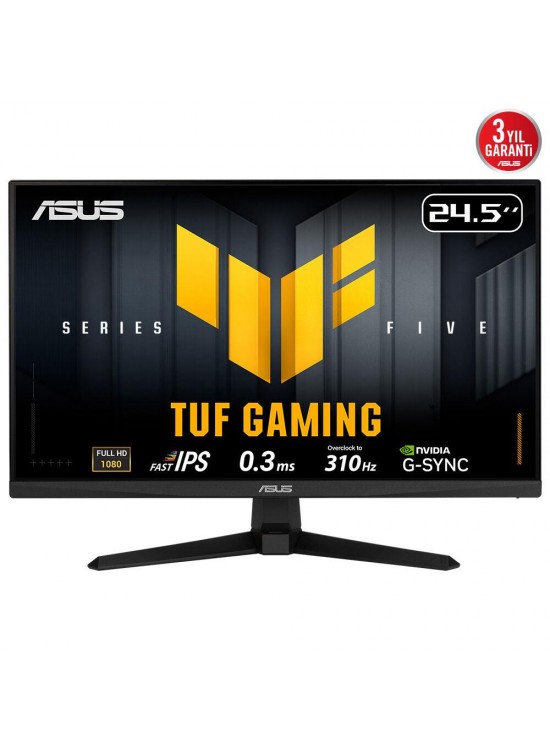 Asus 24.5" Tuf Gaming VG259QMR5A 310Hz 0.3ms Full HD Adaptive Sync Fast IPS Gaming Monitör Asus 24.5" Tuf Gaming VG259QMR5A 310Hz 0.3ms Full HD Adaptive Sync Fast IPS Gaming Monitör