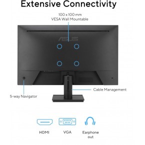 Asus 27" VA279HG IPS 1920x1080 1ms 120Hz 300cd VESA 3YIL Monitör