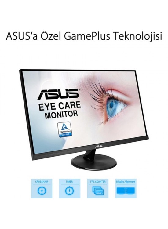 Asus 27" VP279HE 75HZ 1MS (Hdmi+Analog) Çerçevesiz Full HD IPS Vesa Monitör