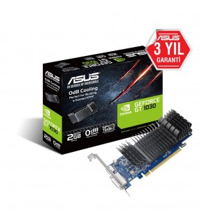 Asus 2Gb Gddr5 (64Bit) Dvı-Hdmı (GT1030-SL-2G-BRK) 6008 Mhz Ekran Kartı