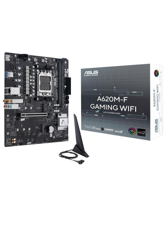 Asus Prime A620M-F GAMING WIFI 8000MHz DDR5 Soket AM5 M.2 HDMI mATX Anakart