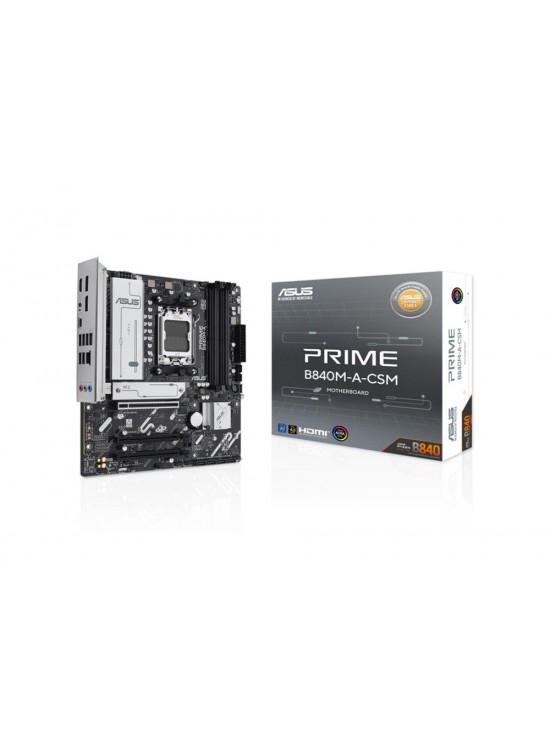 Asus Prime B840M-A-CSM Amd B840 Am5 Ddr5 7600 2Xdp Hdmı 3X M2 Usb3.2 Rgb Matx Anakart Asus Prime B840M-A-CSM Amd B840 Am5 Ddr5 7600 2Xdp Hdmı 3X M2 Usb3.2 Rgb Matx Anakart