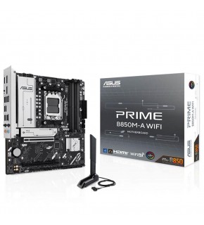 Asus Prime B850M-A WIFI 8000MHz (OC) DDR5 Soket AM5 M.2 HDMI DP mATX Anakart