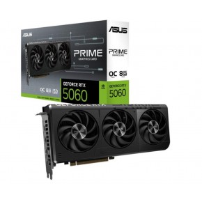 Asus Prime GeForce RTX 5060 OC PRIME-RTX5060-O8G 8GB GDDR7 128 Bit DLSS 4 Ekran Kartı