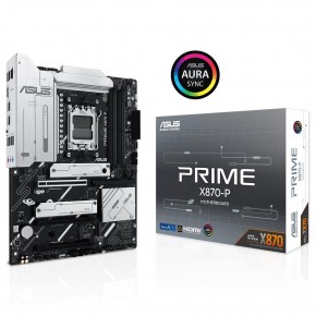 Asus Prime X870-P 8000MHz(OC) DDR5 Soket AM5 M.2 HDMI ATX Anakart