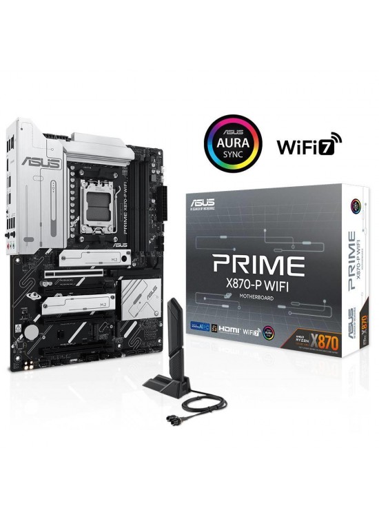 Asus PRIME X870-P WIFI 8000MHz OC DDR5 Soket AM5 M.2 HDMI ATX Anakart Asus PRIME X870-P WIFI 8000MHz OC DDR5 Soket AM5 M.2 HDMI ATX Anakart