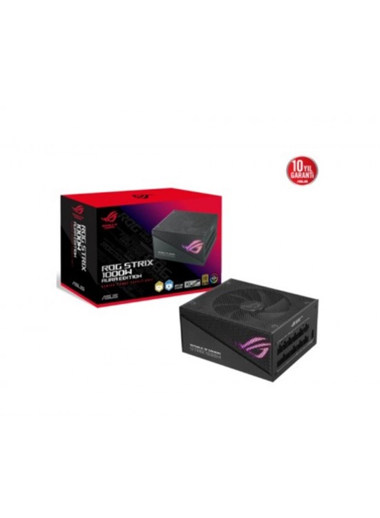 ASUS Rog Strix 1000G Aura 80+ Gold 1000W Modüler ATX 3.0 Uyumlu PCI-E 5.0 1 Güç Kaynağı ASUS Rog Strix 1000G Aura 80+ Gold 1000W Modüler ATX 3.0 Uyumlu PCI-E 5.0 1 Güç Kaynağı