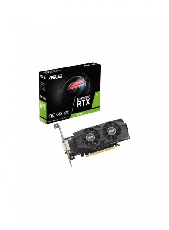 Asus RTX3050 6gb RTX3050-O6G-LP-BRK Gdrr6 96BİT Oc HDMI Ekran Kartı Asus RTX3050 6gb RTX3050-O6G-LP-BRK Gdrr6 96BİT Oc HDMI Ekran Kartı