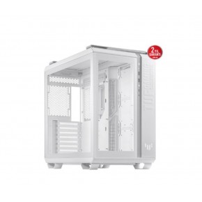 ASUS TUF Gaming GT502 Plus Panaromik Temperli Cam USB 3.2 ATX Beyaz Gaming Kasa