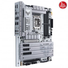 Asus Tuf Gaming Z890-PRO WIFI Intel LGA1851 Z890 DDR5 9066+MHz(OC) ATX Gaming (Oyuncu) Anakart