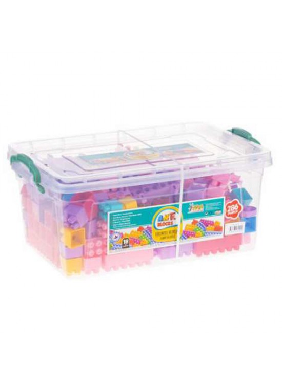 Asya Ant Blocks Pembe 286 Parça Box ANT286-P