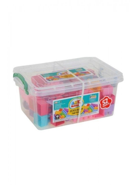Asya Ant Blocks Pembe 52 Parça Box ANT052-P