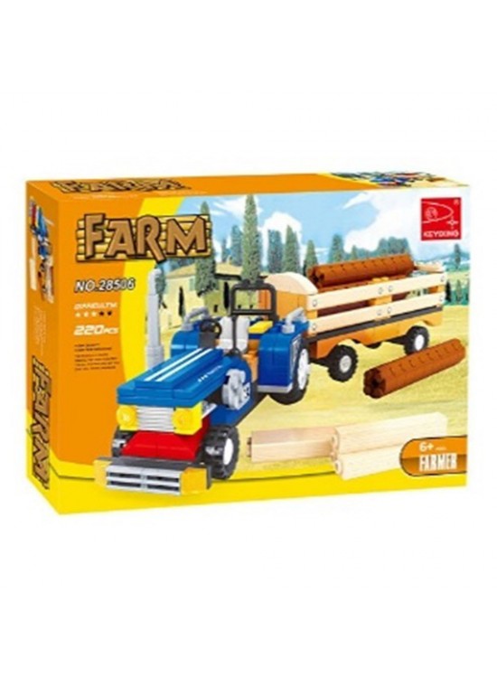Asya Ausını Çiftçi Seti 220 Parça BIG28506 Asya Ausını Çiftçi Seti 220 Parça BIG28506