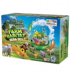 Asya Nıkola Tesla Habıtat Sera Set Farm 70133