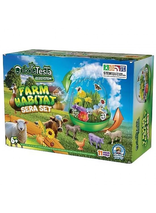 Asya Nıkola Tesla Habıtat Sera Set Farm 70133