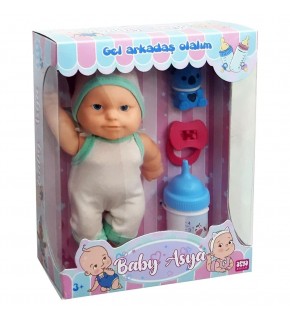 Asya Oyuncak Aksesuar Biberonlu Bebek ASYA-7008