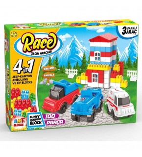 Asya Oyuncak ant blocks 100 Parça City Set ANT011