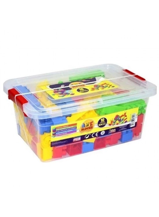 Asya Oyuncak Ant Blocks 104 Parça ANT104