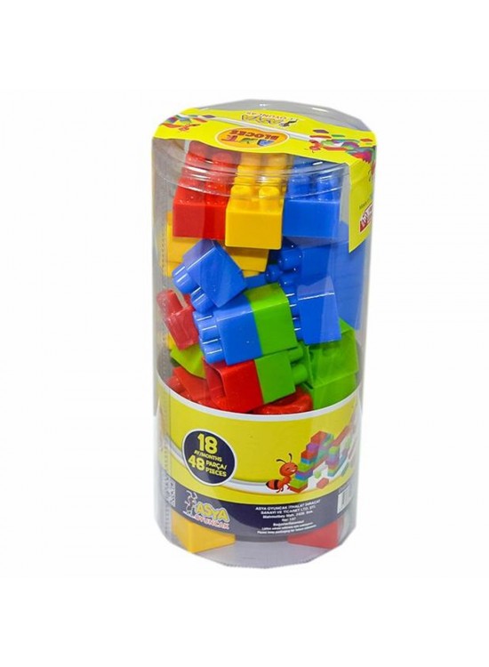 Asya Oyuncak Ant Blocks 48 Parça ANT048 Asya Oyuncak Ant Blocks 48 Parça ANT048