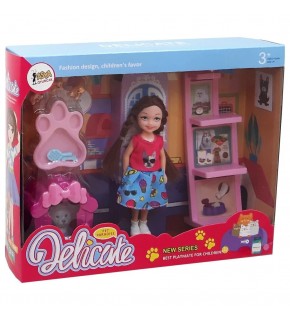 Asya Oyuncak Bebek Seti C5814-A8-14