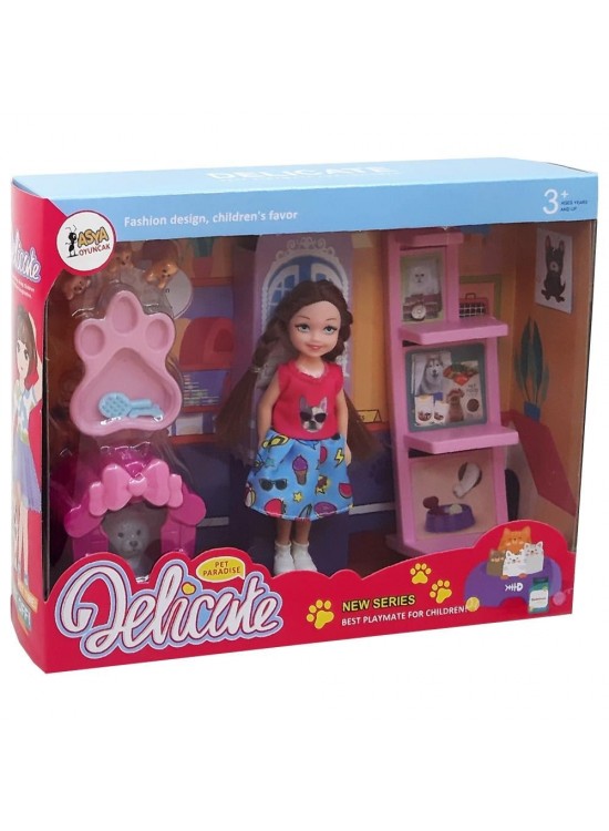 Asya Oyuncak Bebek Seti C5814-A8-14