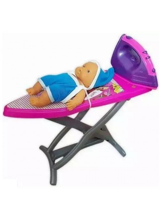 Asya Oyuncak Bebekli Ütü Seti SMK003 Asya Oyuncak Bebekli Ütü Seti SMK003